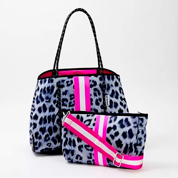 AHDORNED Neoprene Tote w/ Removable Pouch and Extra Strap. - Picture 2 of 2